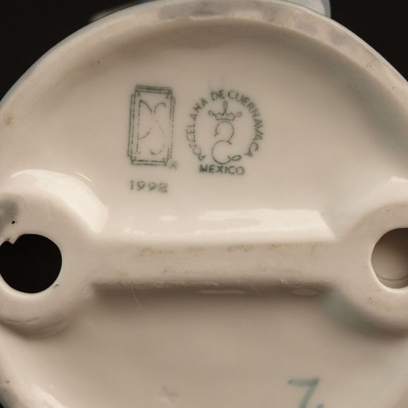 VTG Paul Sebastian Clown Porcelain Figurine Playing Violin Made In Mexico 1992 - Picture 14 of 16